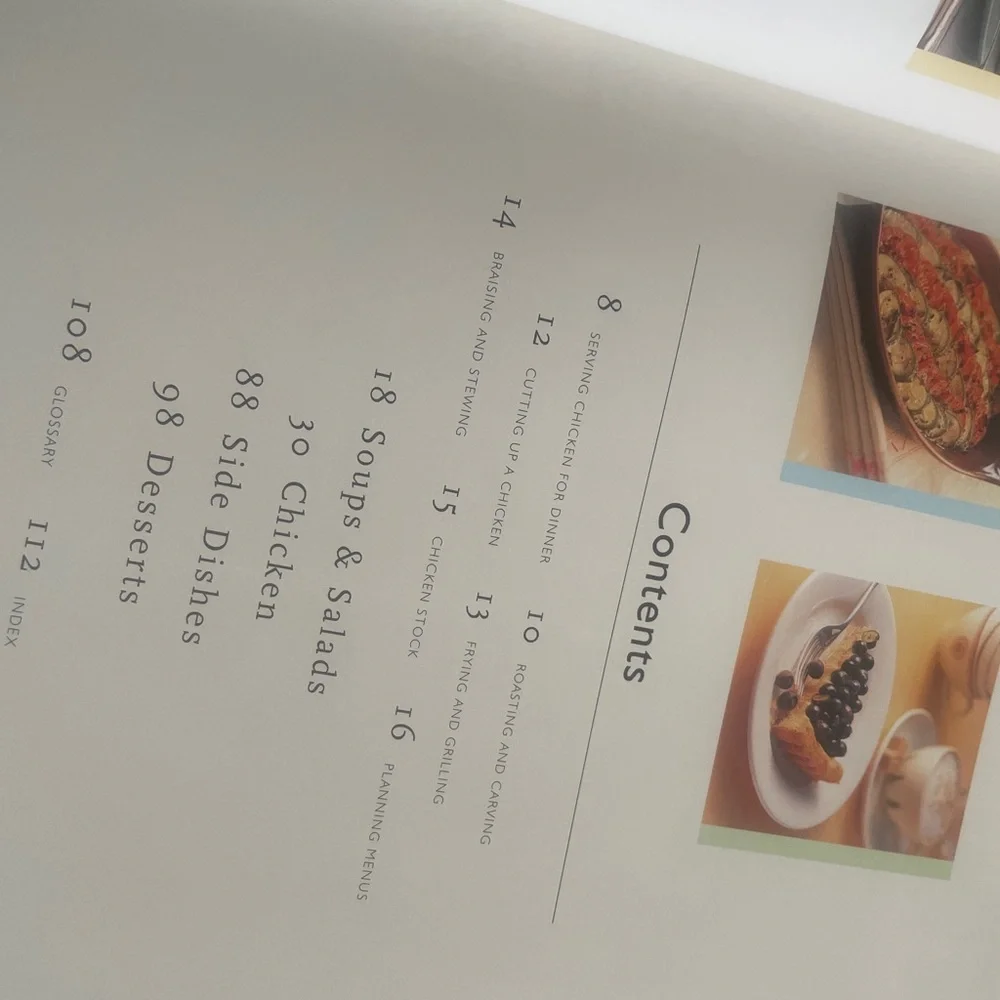 Williams Sonoma Chicken for Dinner Cookbook -  Farm life Recipes Country cooking